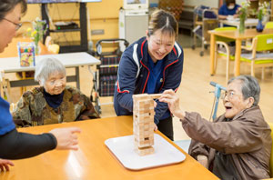 特別養護老人ホーム とよなか荘 年間行事 冬の行事 お餅つき